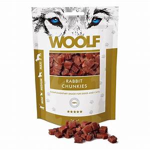 Woolf Rabbit Chunkies Dog Treat