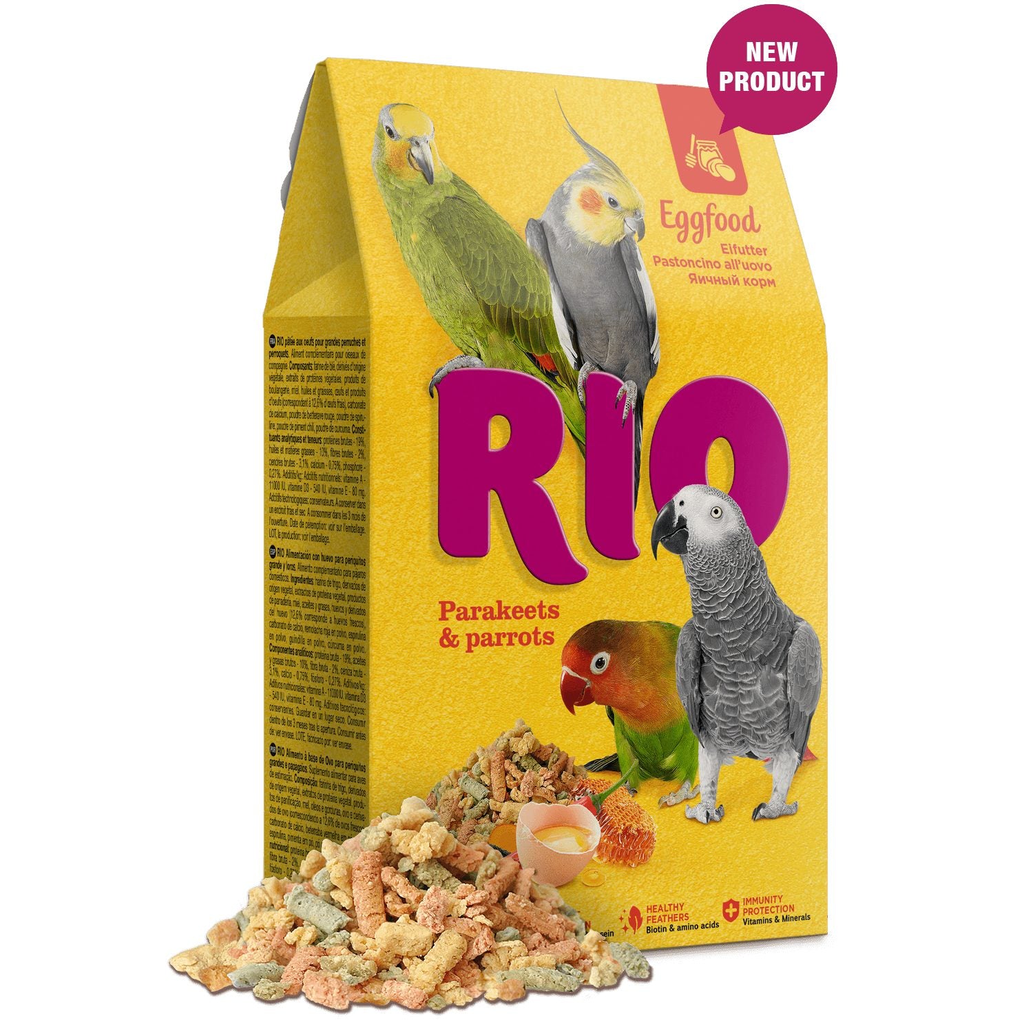 Rio Gourmet food for parakeets and parrots