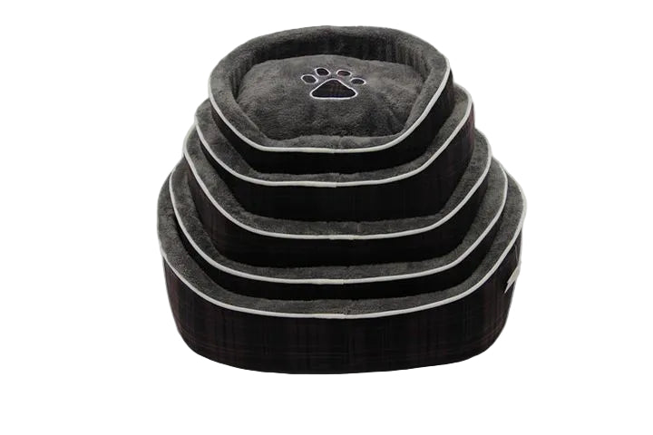 Greengro Ayrshire Nest Dark Grey Dog Bed