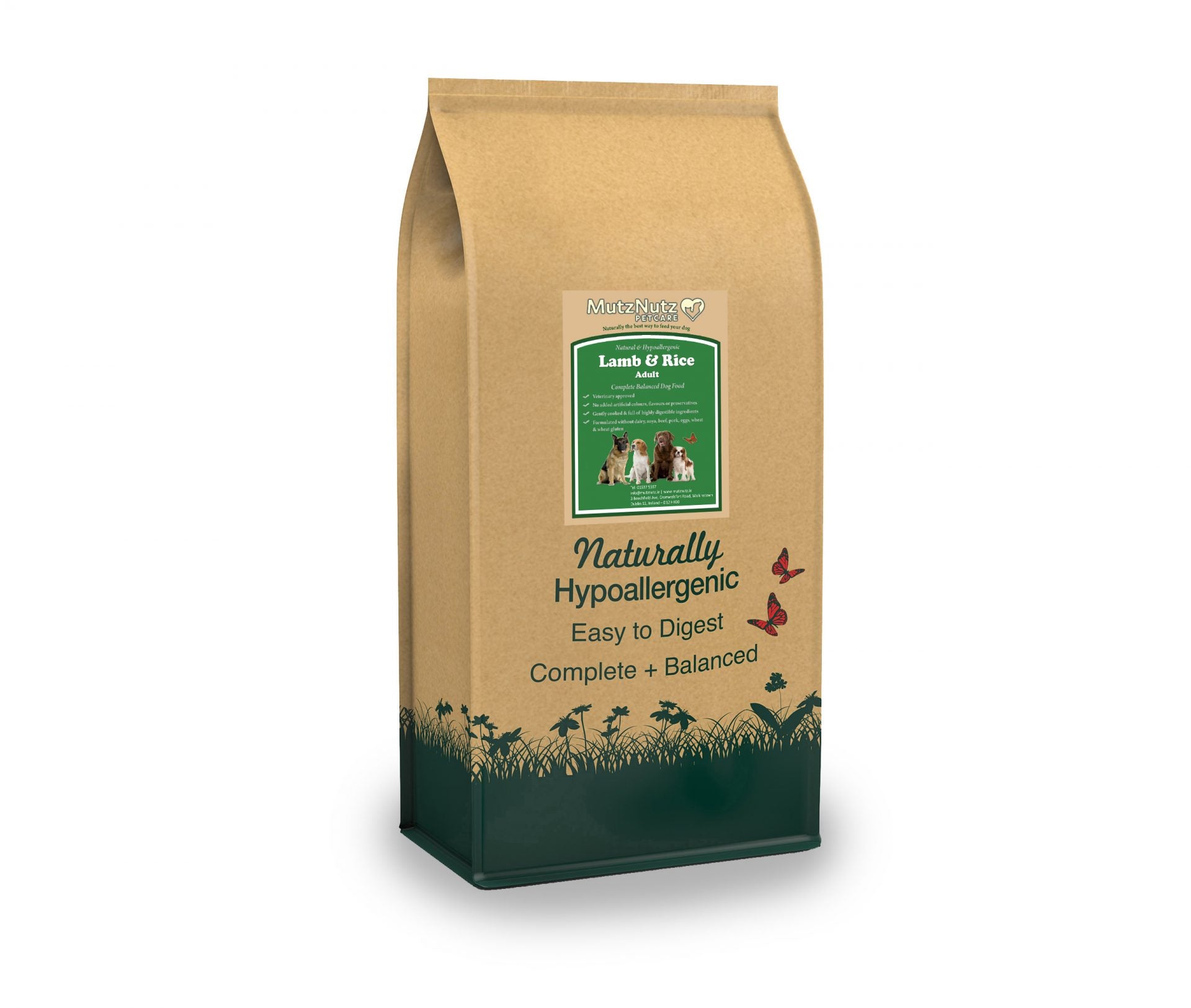 Hunters Gold Adult Dog - Lamb with Rice