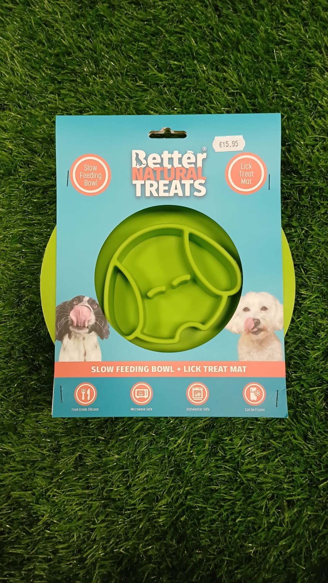 Hem & Boo Slow Feeding Bowl & Lick Treat Bowl All in One
