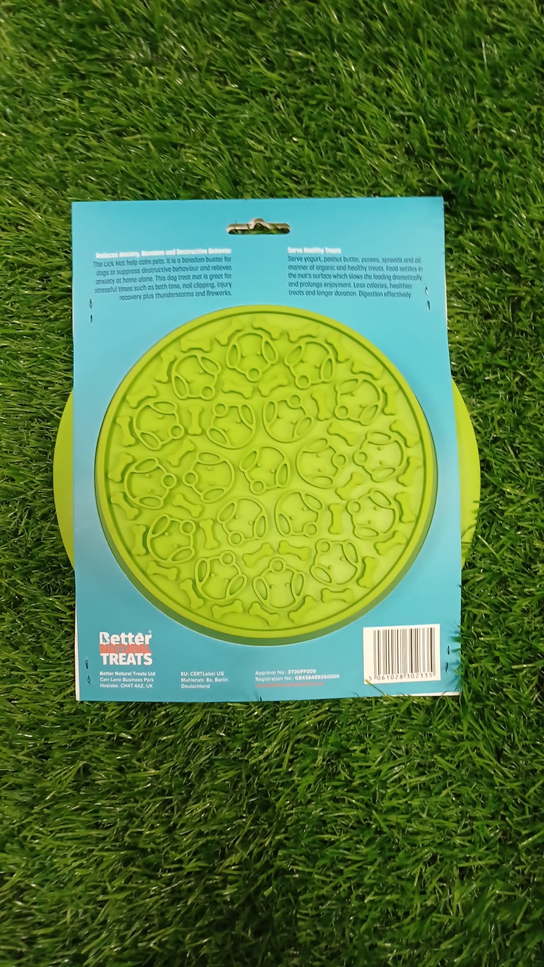 Hem & Boo Slow Feeding Bowl & Lick Treat Bowl All in One