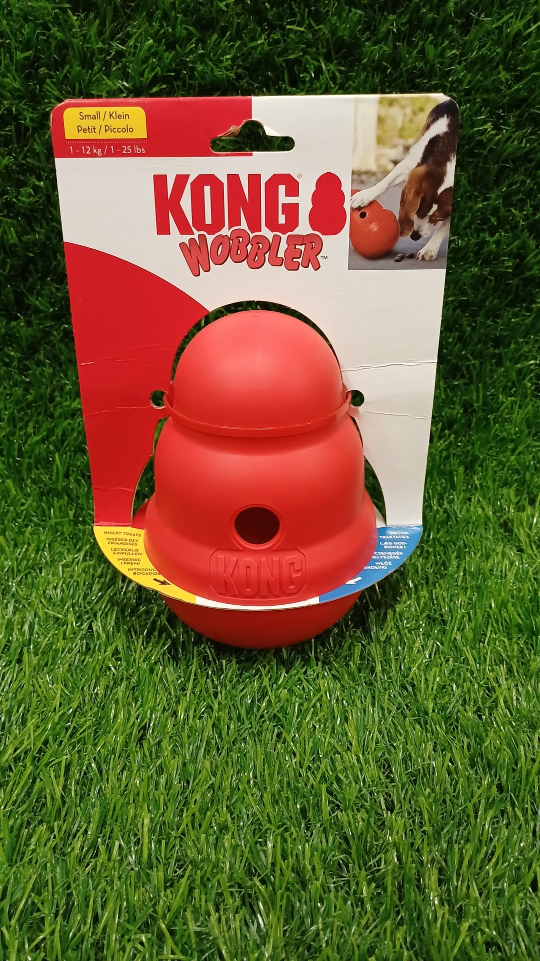 Kong Wobbler - Fun Game for Your Dog
