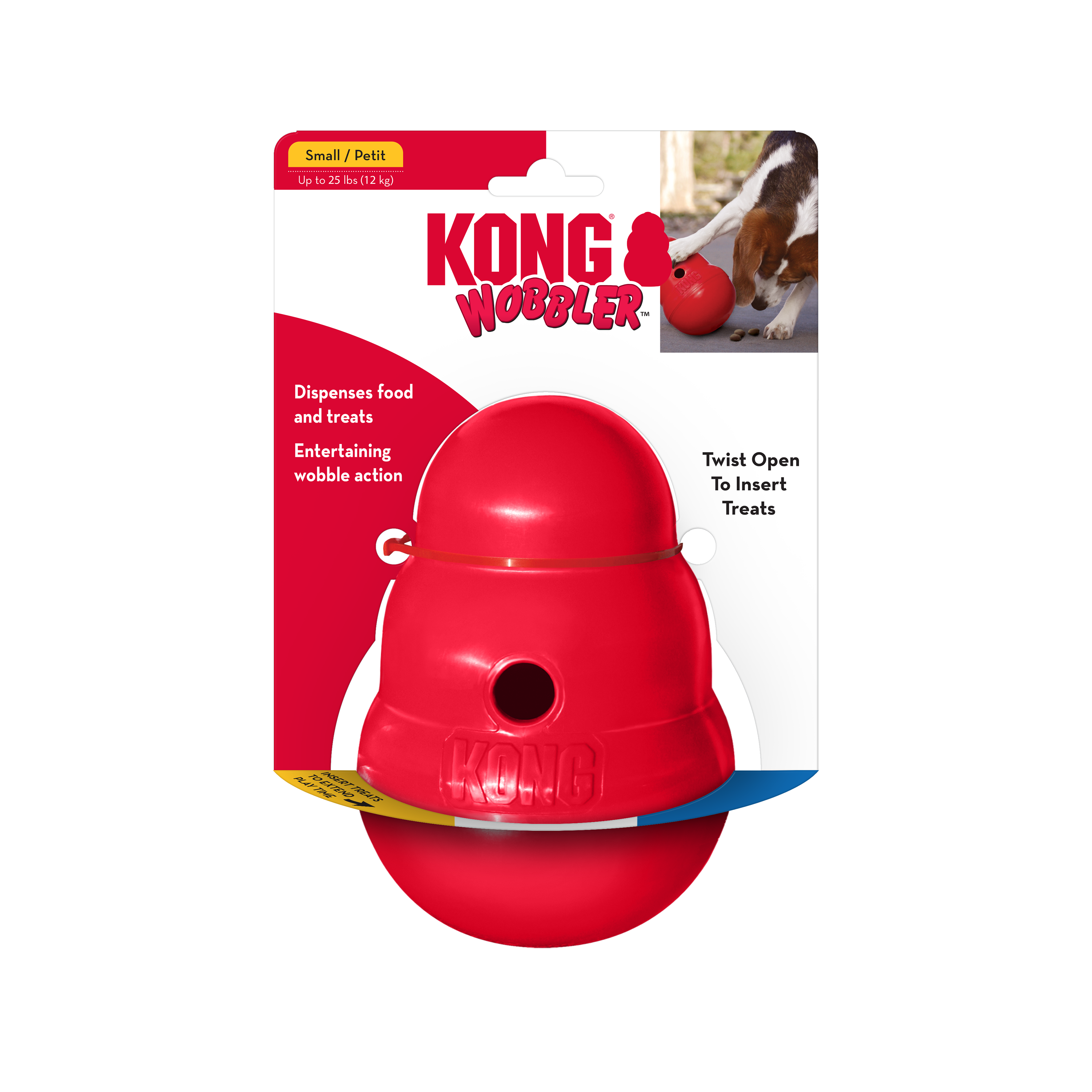 Kong Wobbler - Fun Game for Your Dog