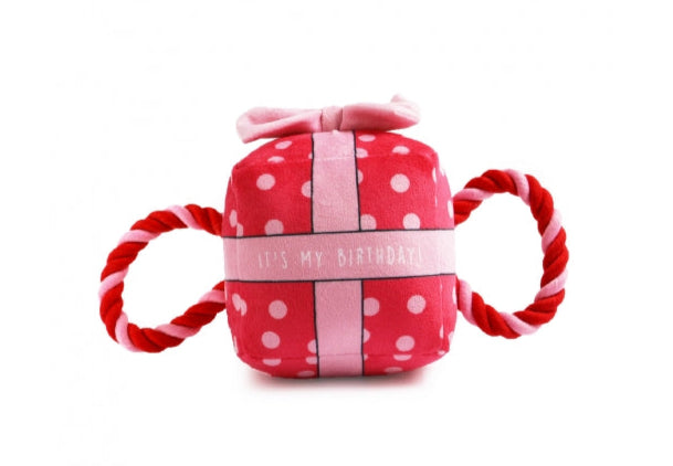 Its My Birthday Present Large  Dog Toy