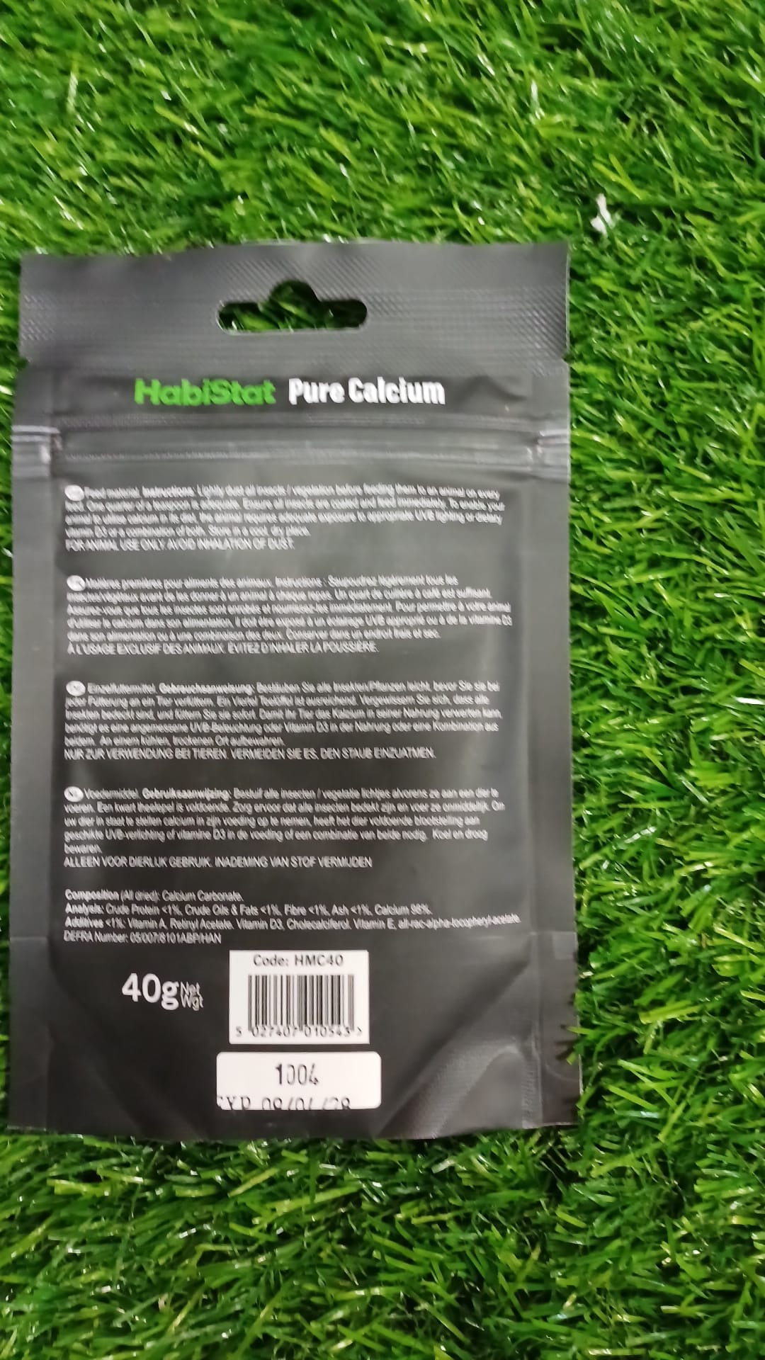 HabiStat Pure Calcium 40g