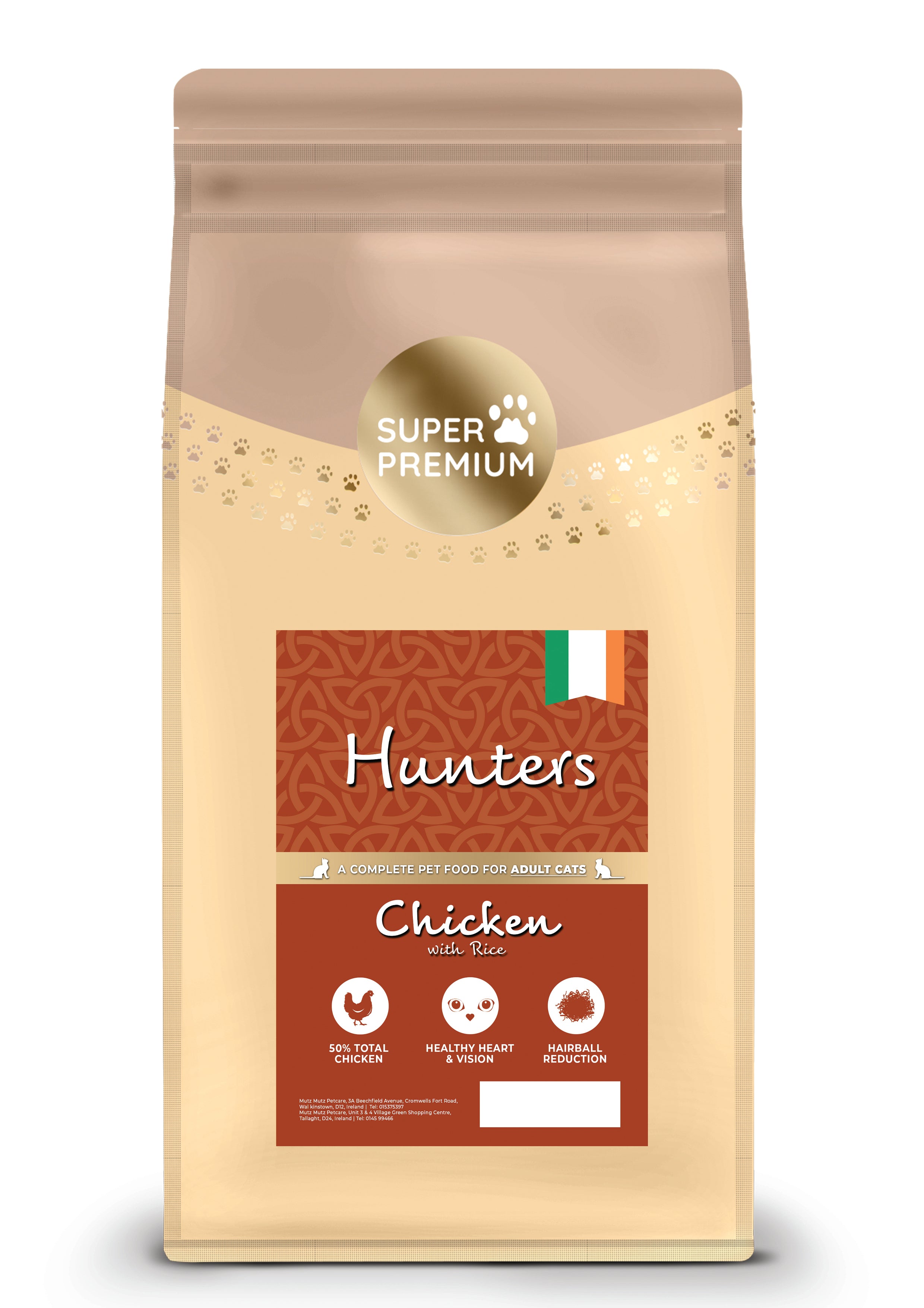 Hunters Super Premium - Cat Adult -  Chicken with Rice