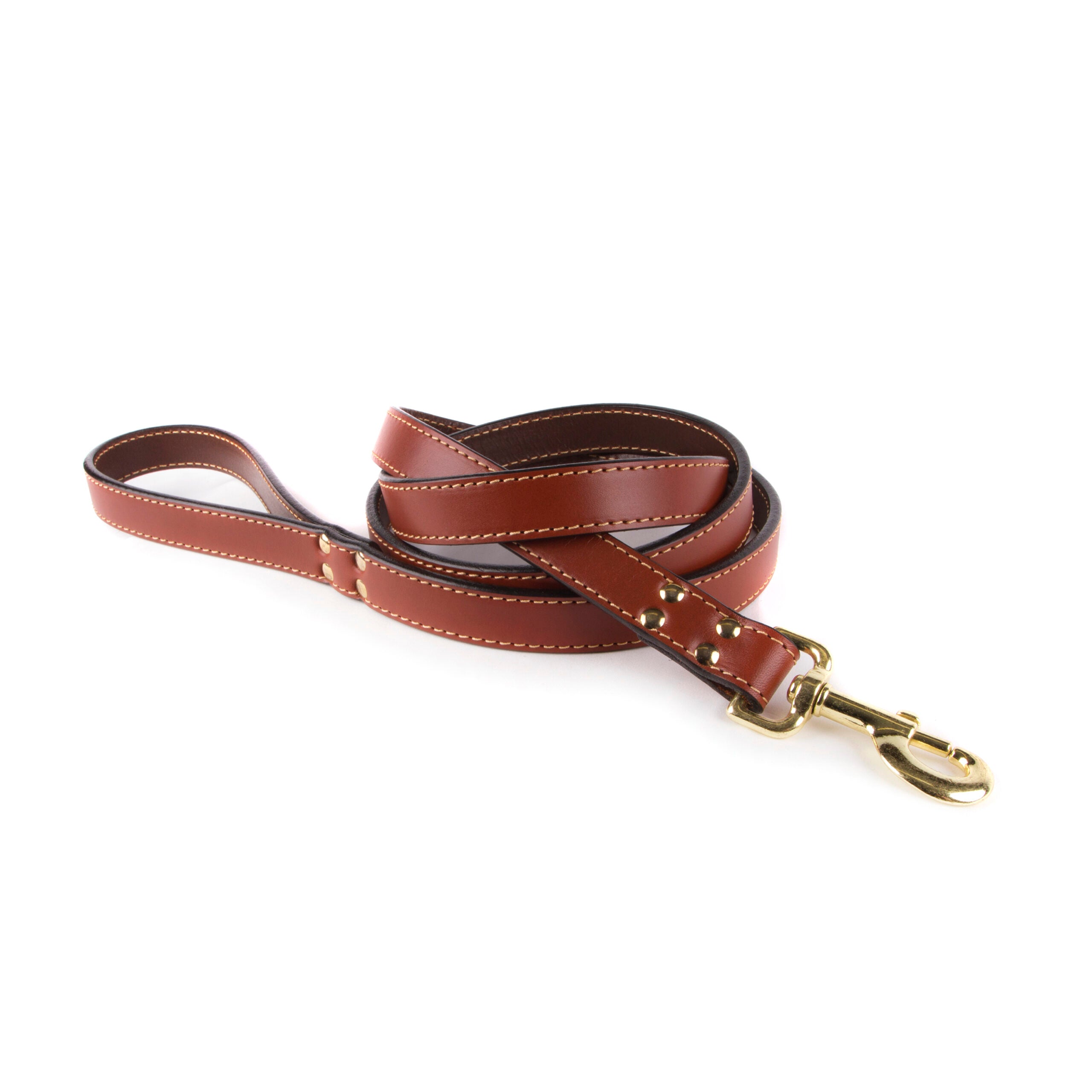 Sewn Bridle Leather Dog Lead