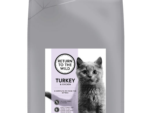 Return To The Wild - Kitten Turkey & Chicken