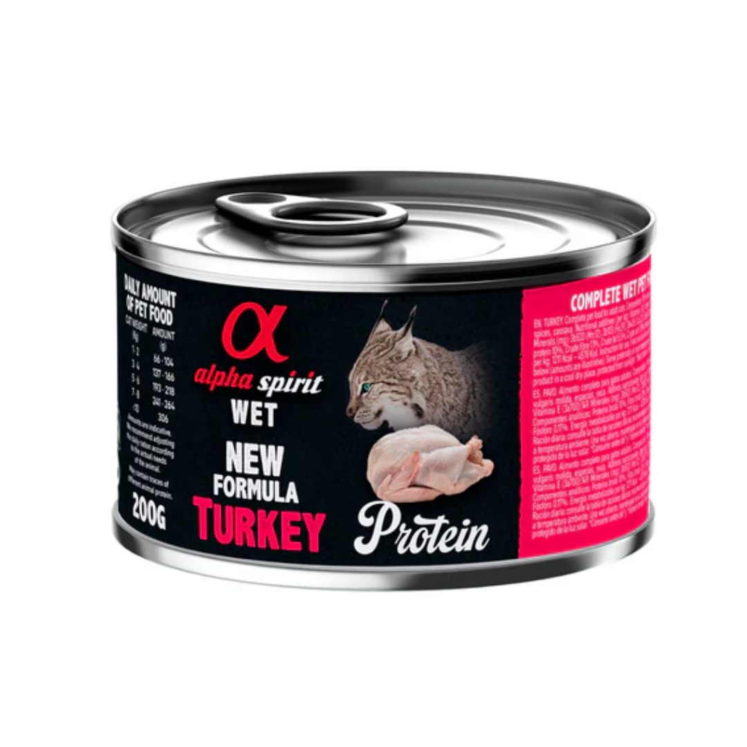 Turkey Complete Wet Food Can for Cats
