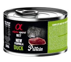 Duck Protein Complete Wet Food Can for Cats