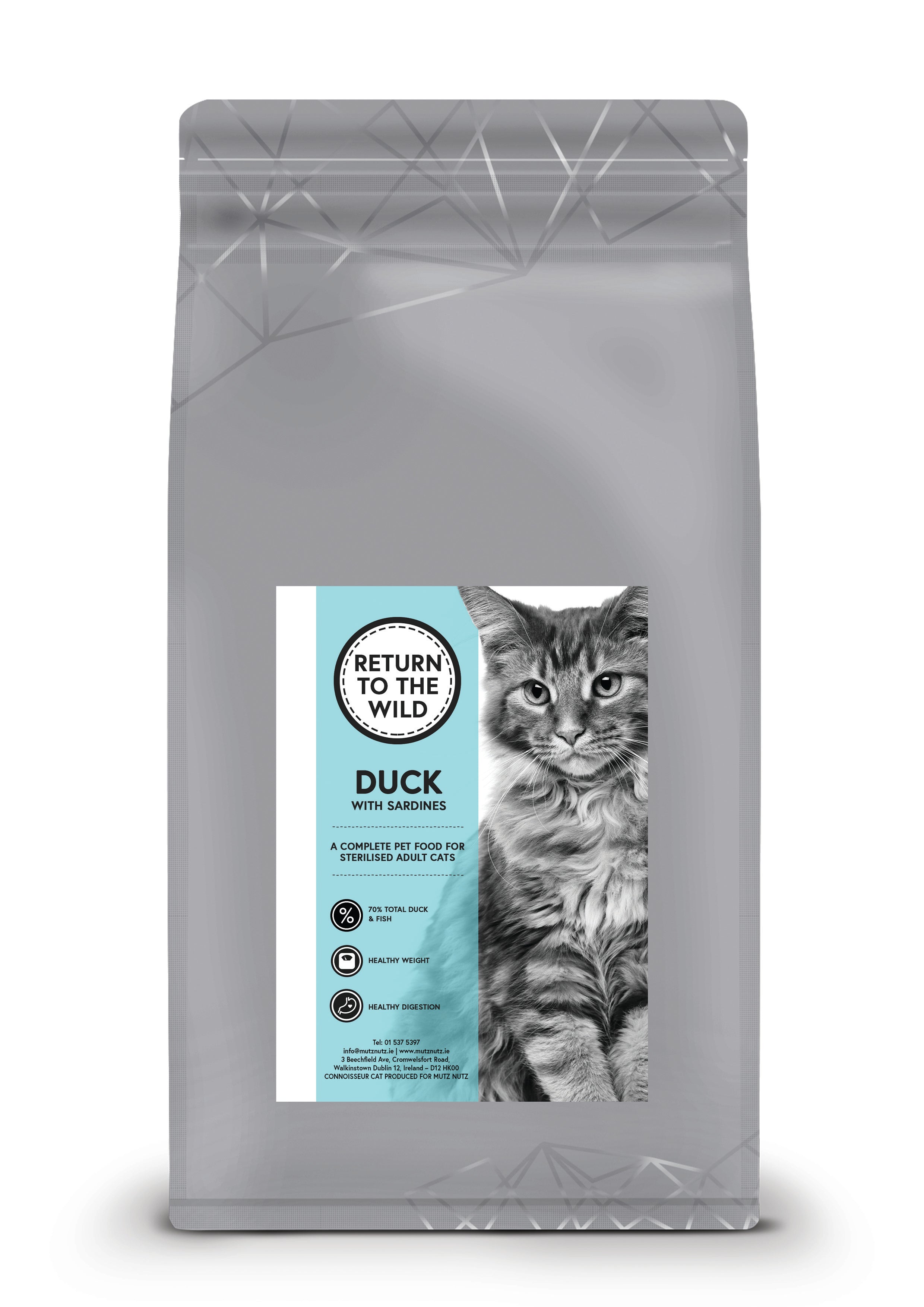 Return to The Wild Cat Food - Duck with Sardines