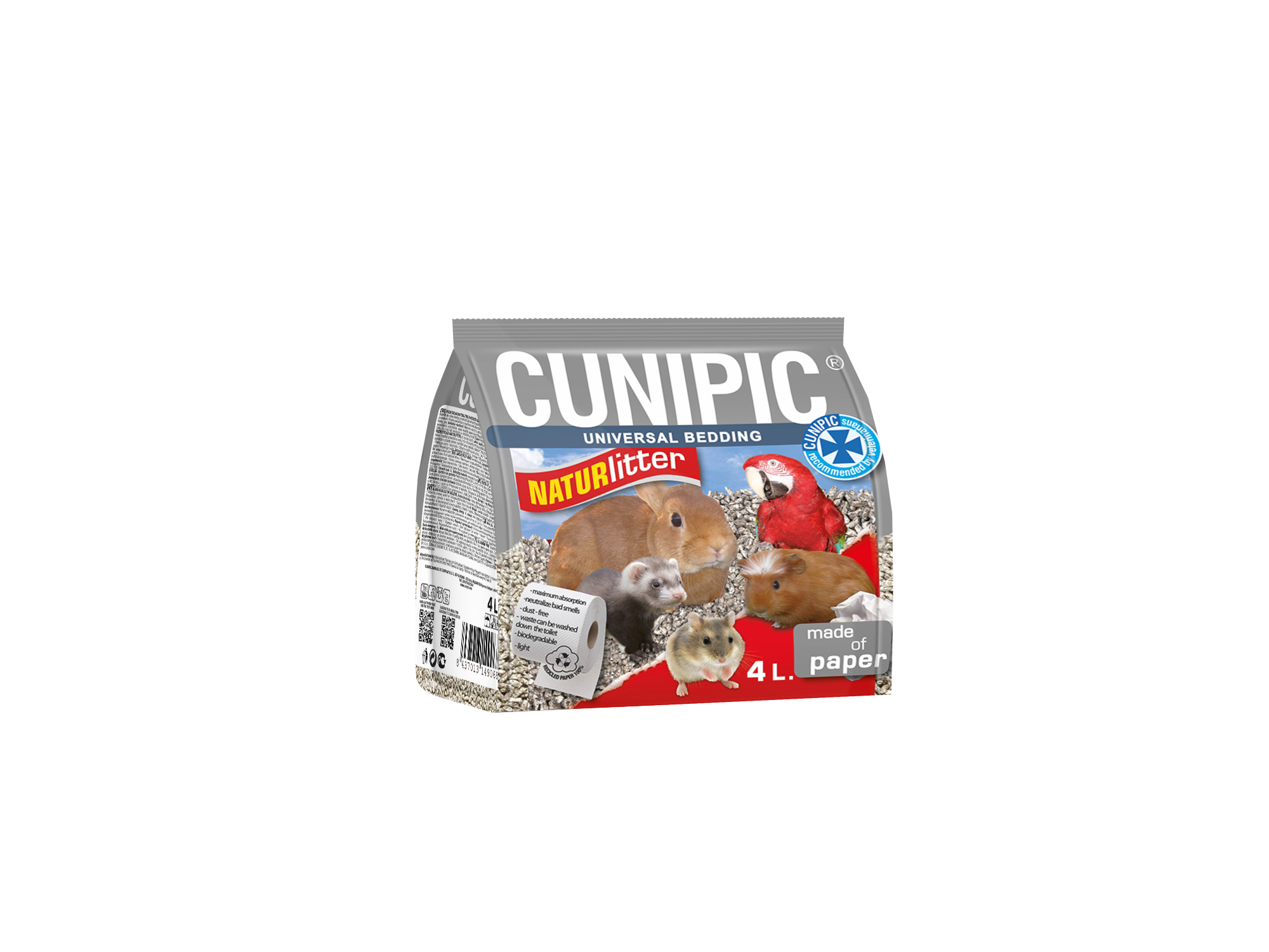 Cunipic Paper-Based Litter for Small Animals & Birds