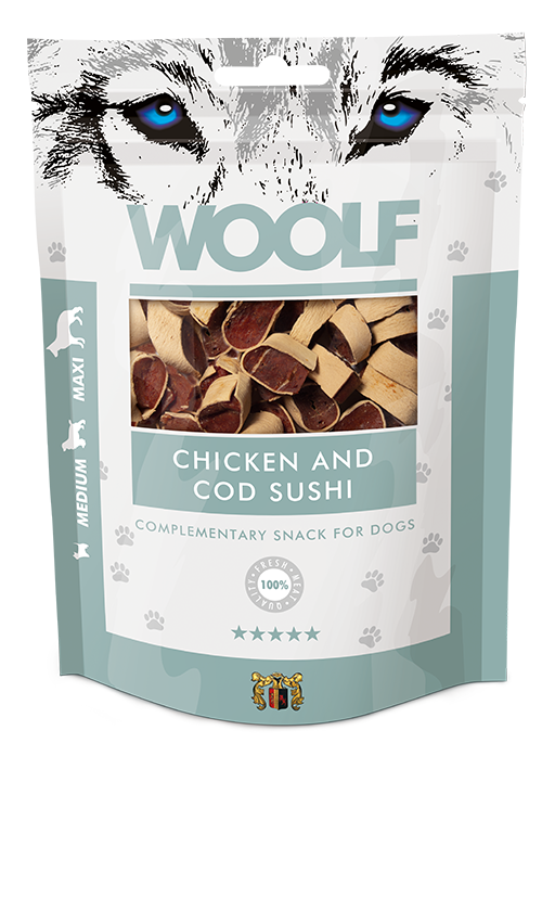 Woolf Chicken and Cod Sushi