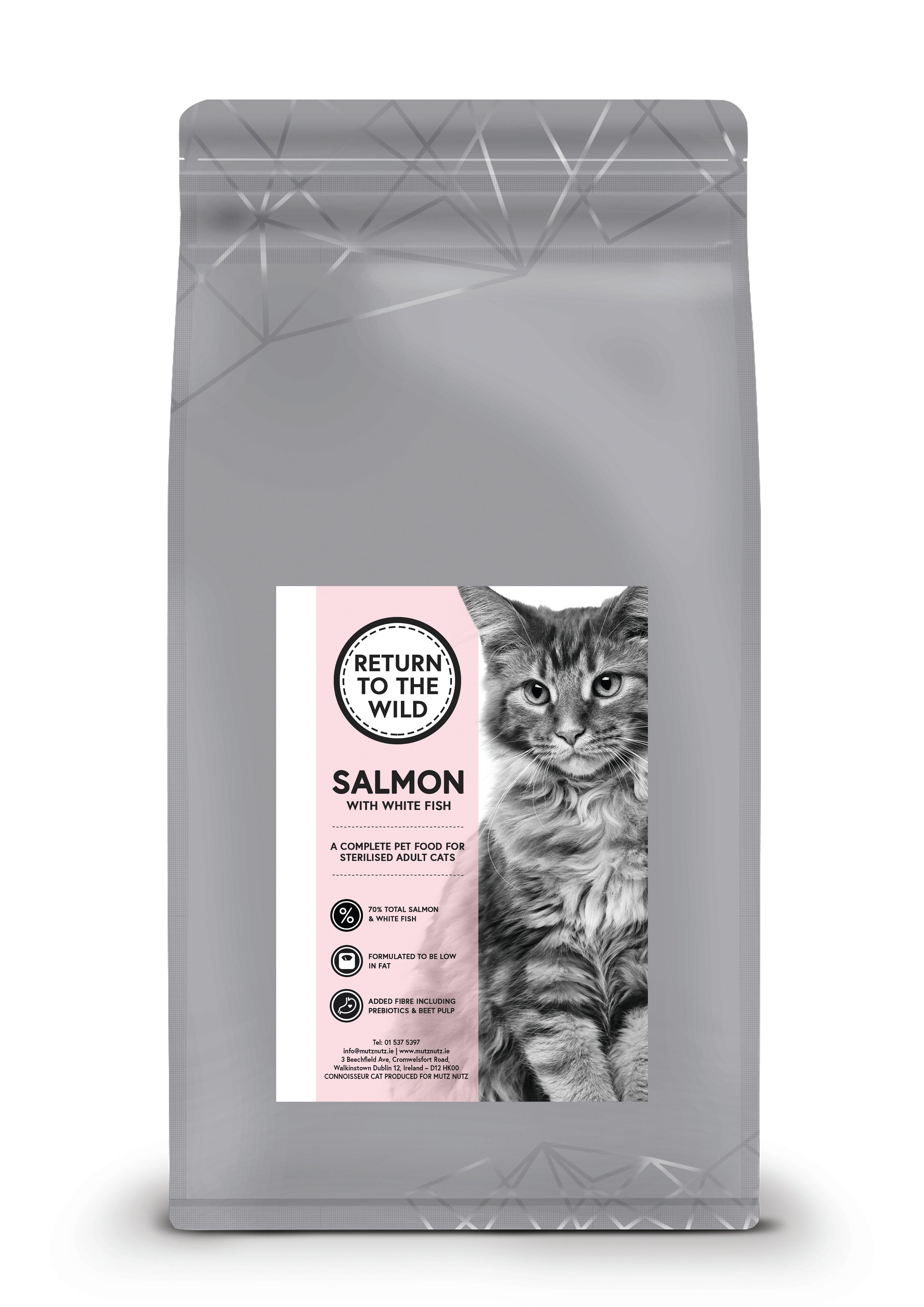 Return To The Wild  Cat Food - Salmon With White Fish