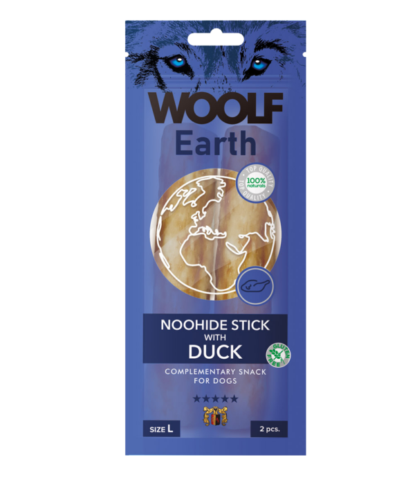 Woolf Earth Noohide Stick L with Duck