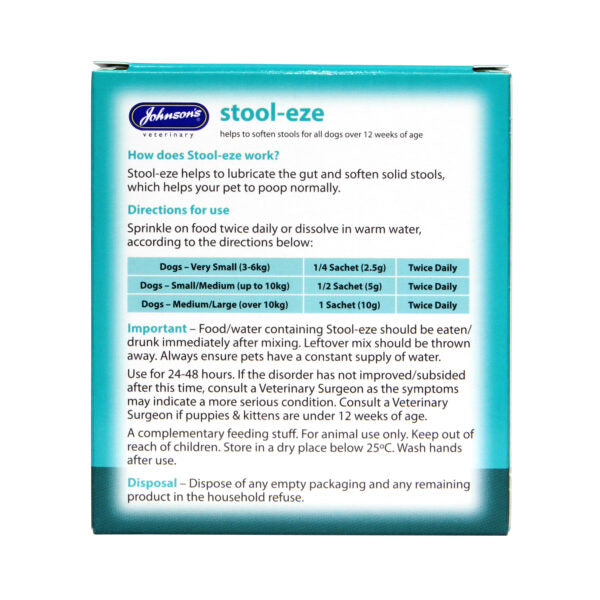 Johnsons Stool-Eze for Dogs