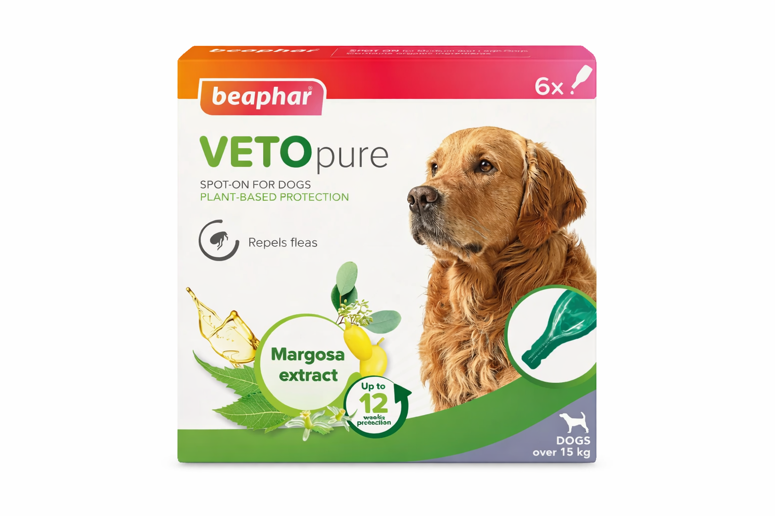 Beaphar VETOpure Spot-On for Dogs over 15kg